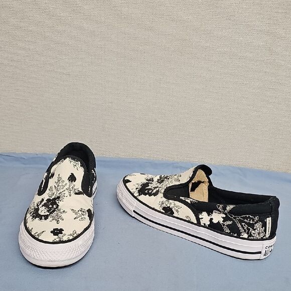 CONVERSE CTAS DOUBLE GRIP SLIP BLACK EGRET SLIP-ONS BFPM-06-239 - Picture 1 of 10